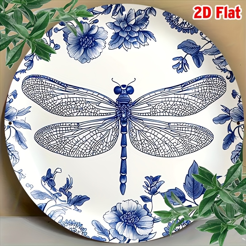 Home Decor White - 2D Flat, [2D Flat] 1pc Round