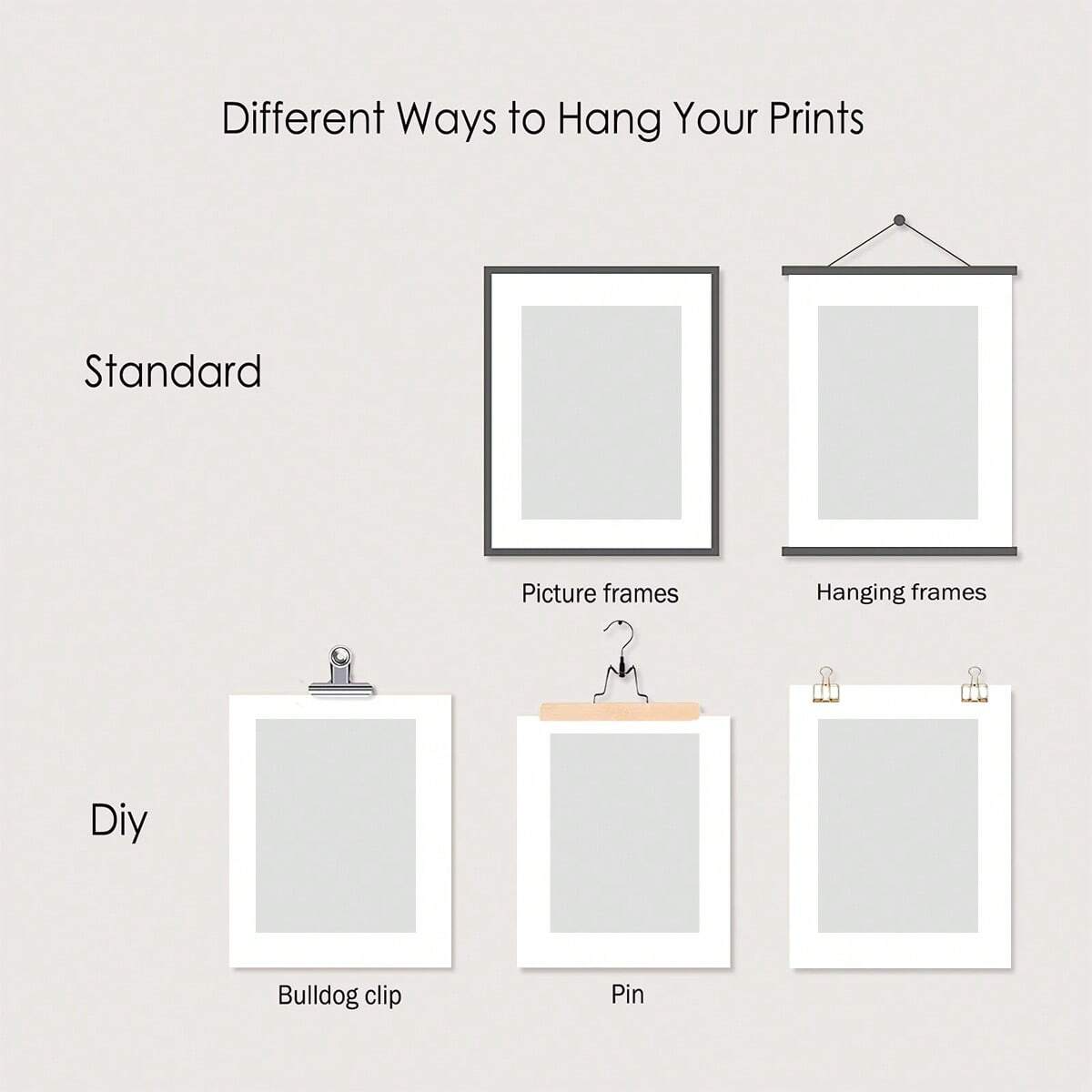 4/5/6pcs Custom Canvas Printin - Home Decor Theme 评论和价格