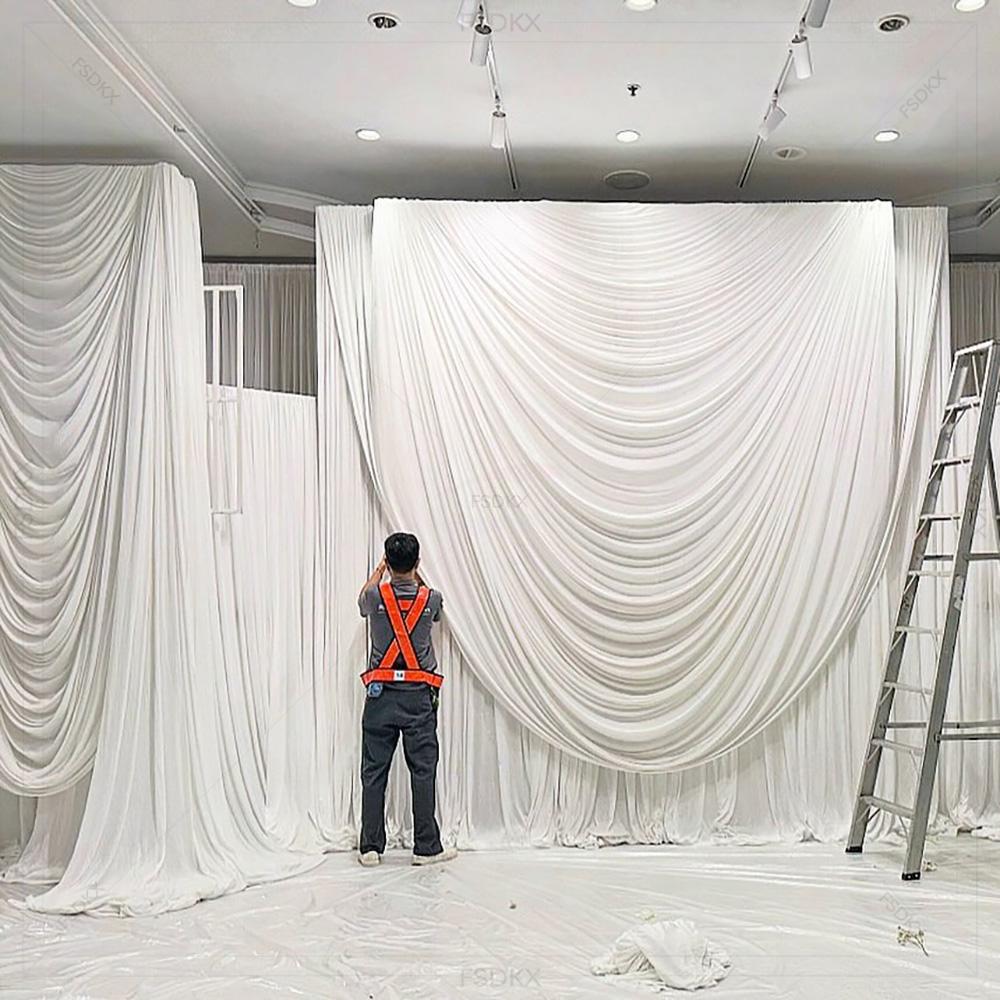 FSDKX Cheap White Ice Silk Clo - Home Decor White 评论和价格