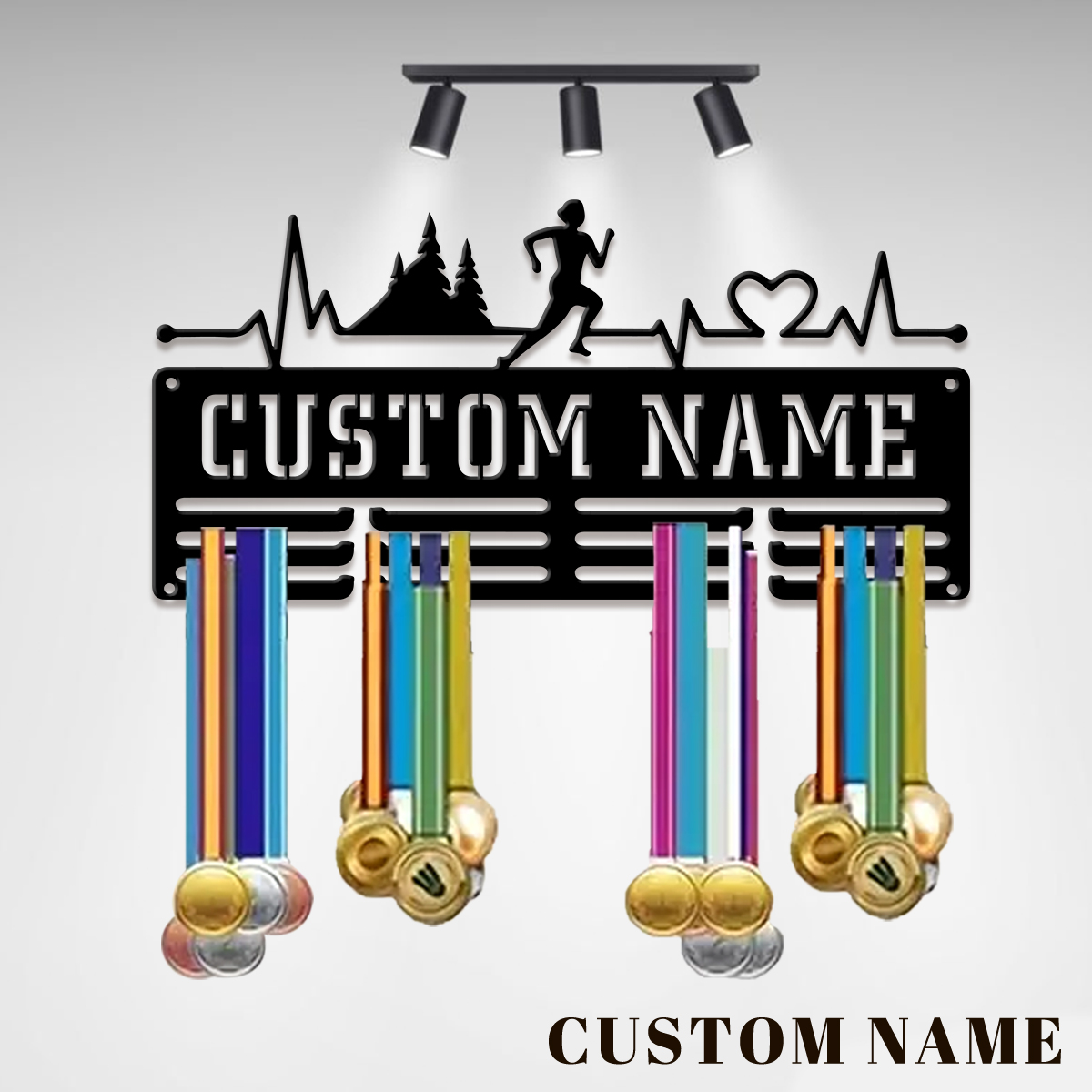 Custom Marathon Sports Metal M - Home Decor Halloween 评论和价格