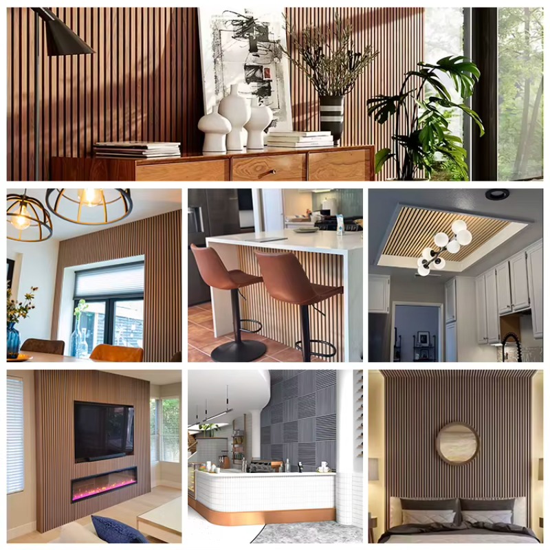 Best Selling Wooden Slatted Ac - Home Decor Wall Panels 评论和价格