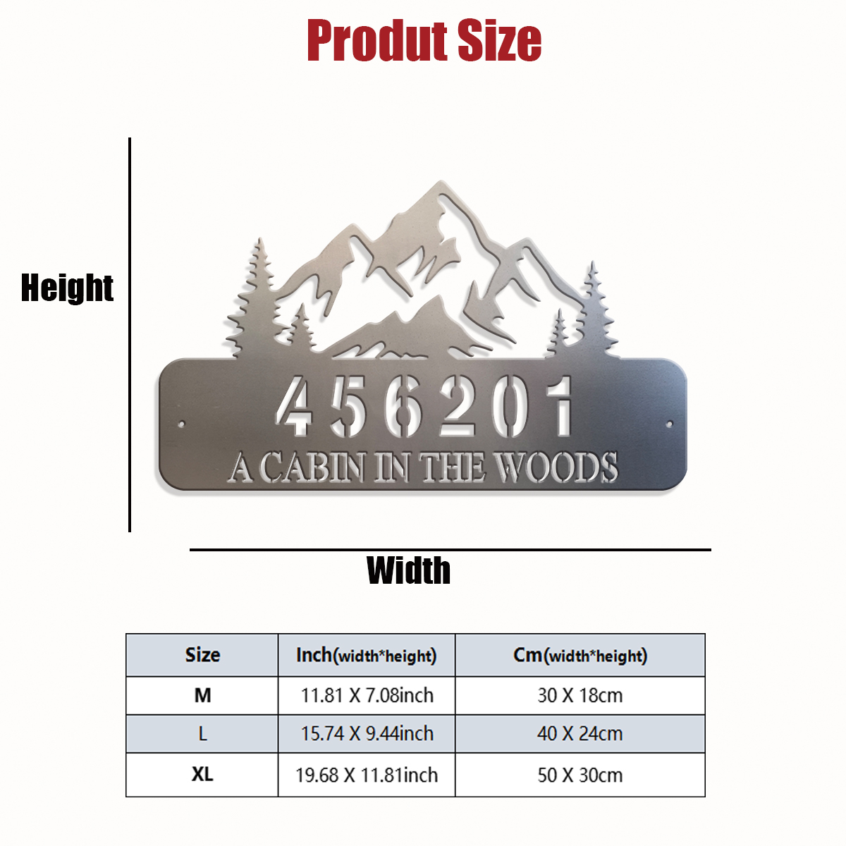 Custom mountain range Metal Wa - Home Decor Range 评论和价格