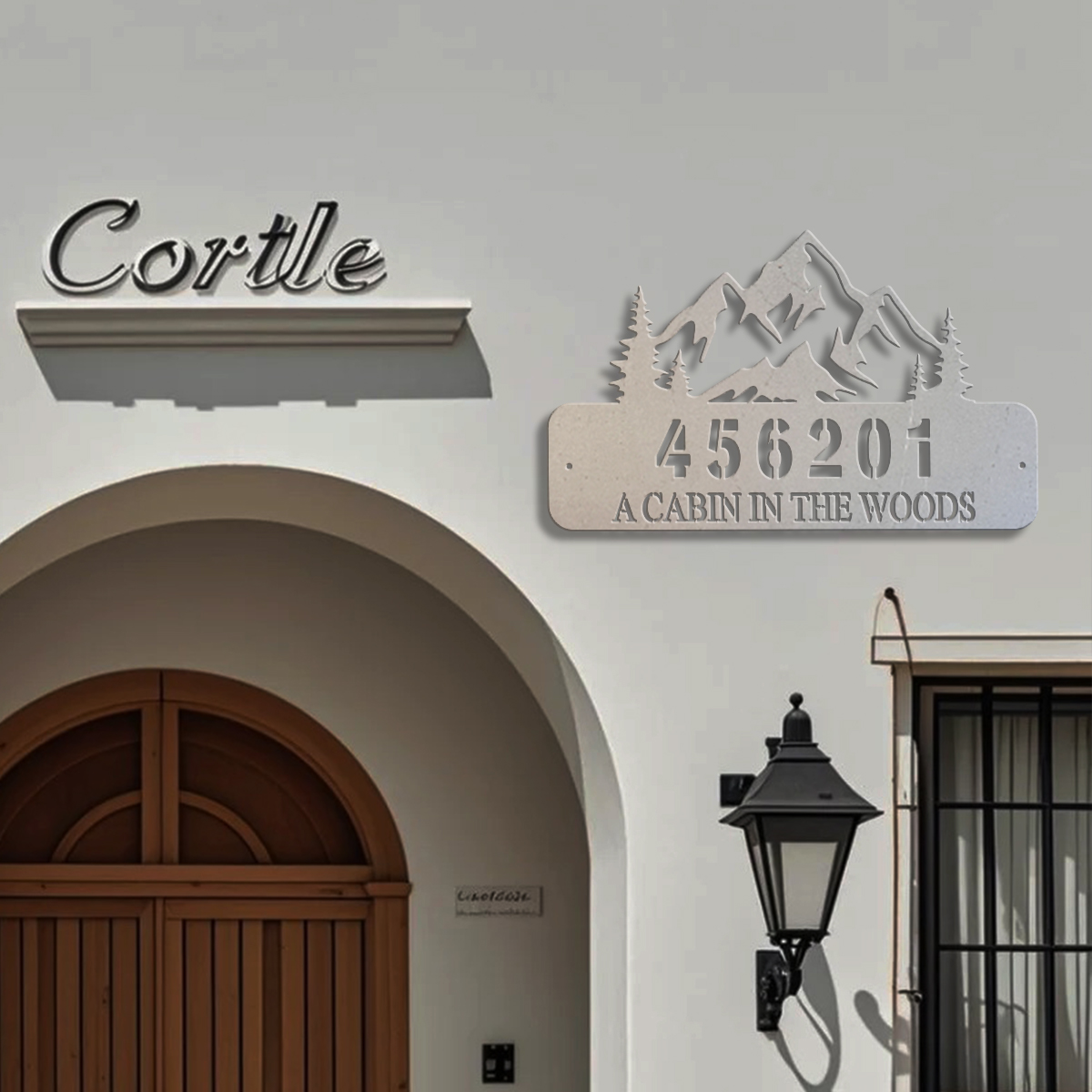 Custom mountain range Metal Wa - Home Decor Range 评论和价格