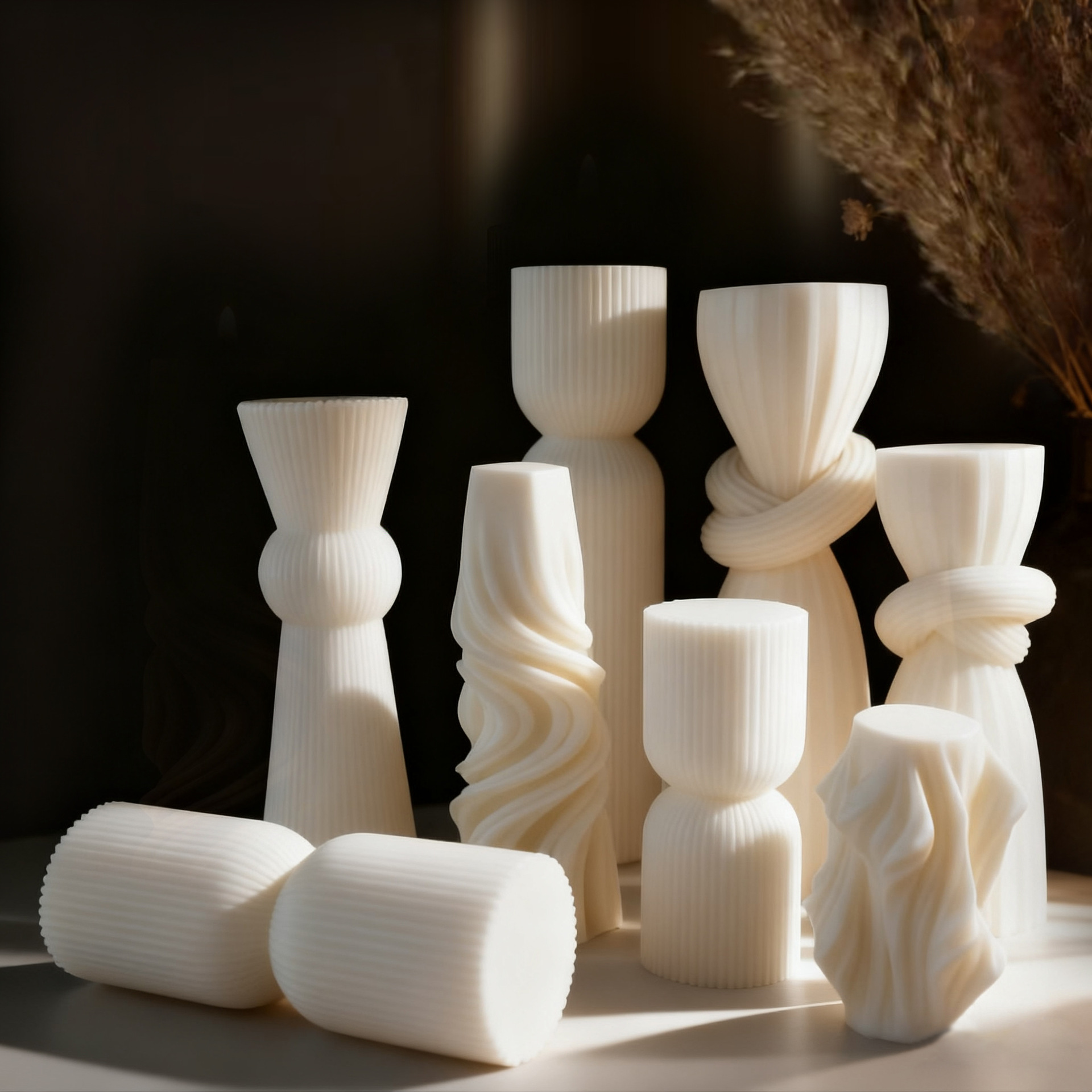 Nordic Minimalist White Scente - Home Decor White 评论和价格