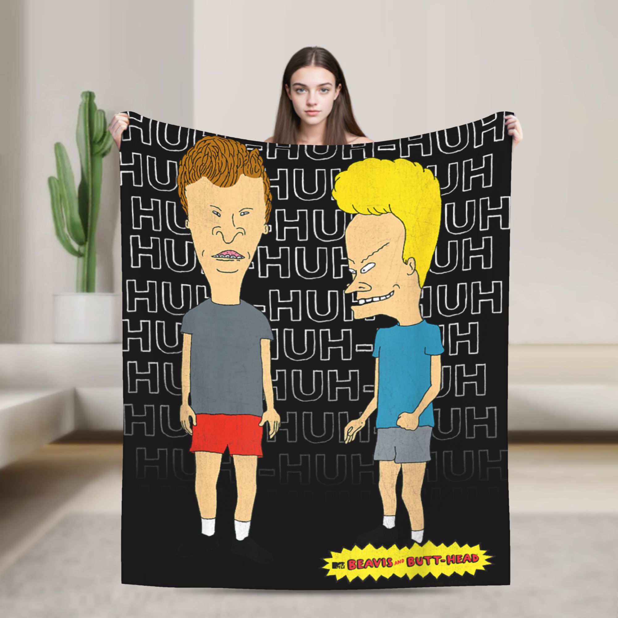 Beavis and Butt-Head Laughing  - Home Decor Design Ideas 评论和价格