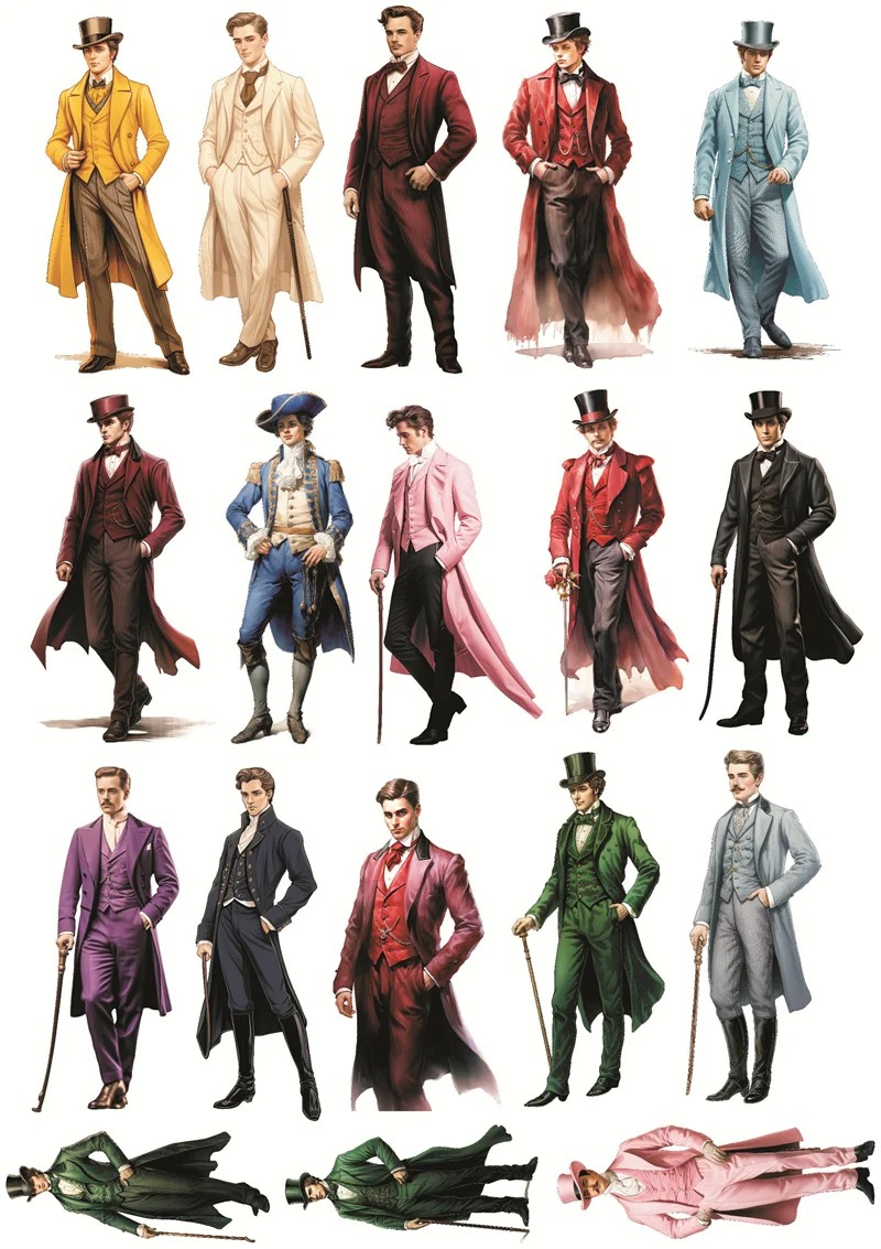Cute Victorian Era Attire Gent - Victory Home Decor 评论和价格
