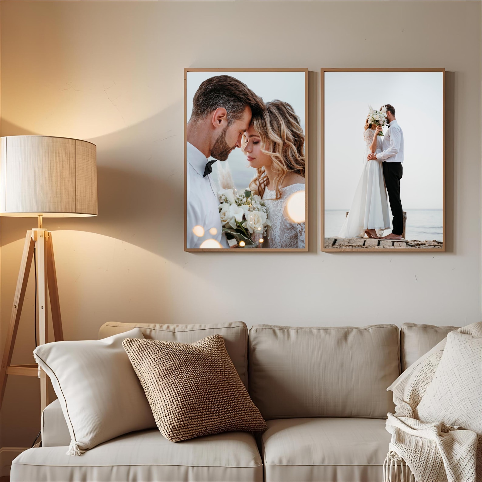 Personalized Photo Canvas, Cus - Home Decor Halloween 评论和价格