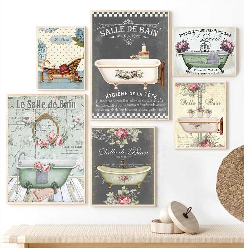Vintage French Style Shabby Vi - Victory Home Decor 评论和价格