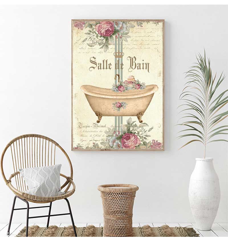 Vintage French Style Shabby Vi - Victory Home Decor 评论和价格