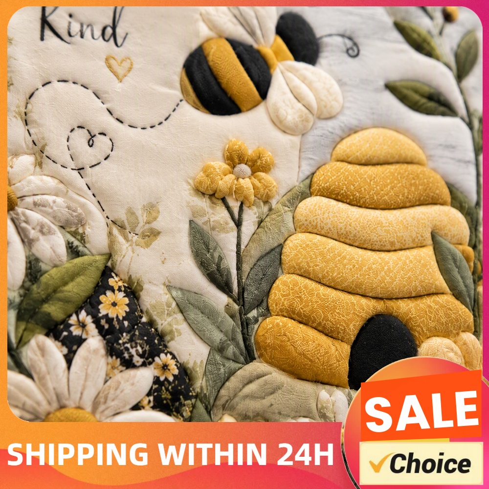 Bee Themed DIY Fabric Art Kit  - Home Decor Theme 评论和价格