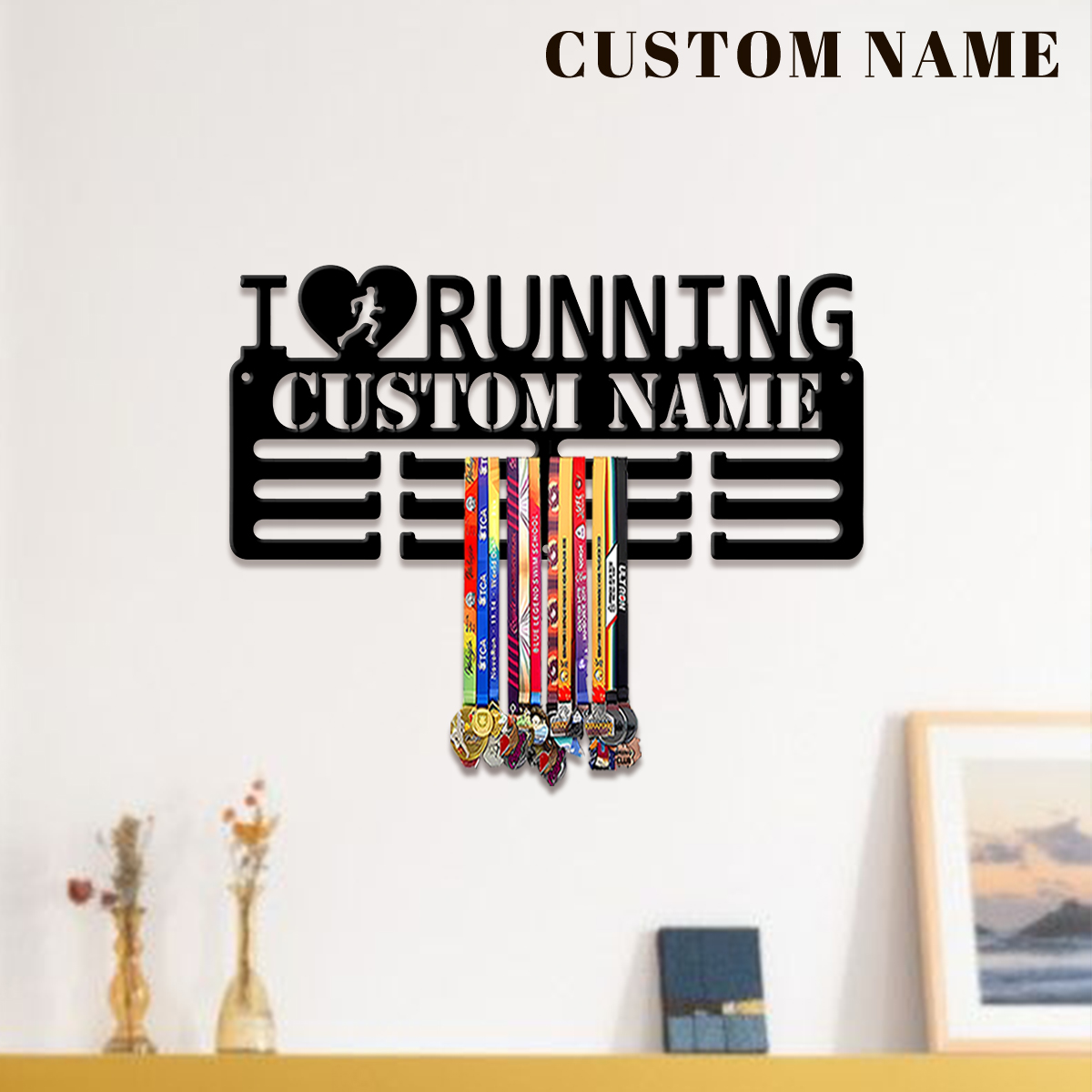 Custom I Love Running Metal Me - Home Decor Halloween 评论和价格