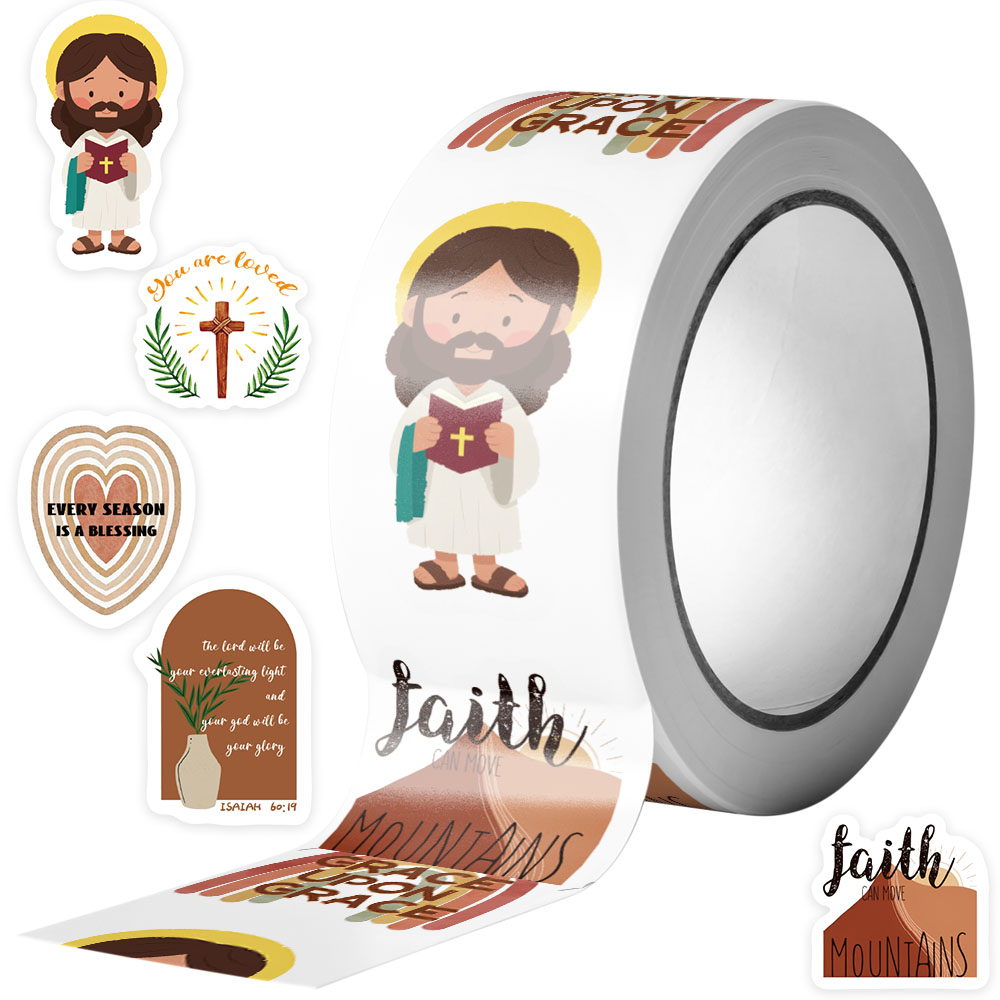 500pcs Jesus Bible Sticker For - Home Decor Wall Panels 评论和价格