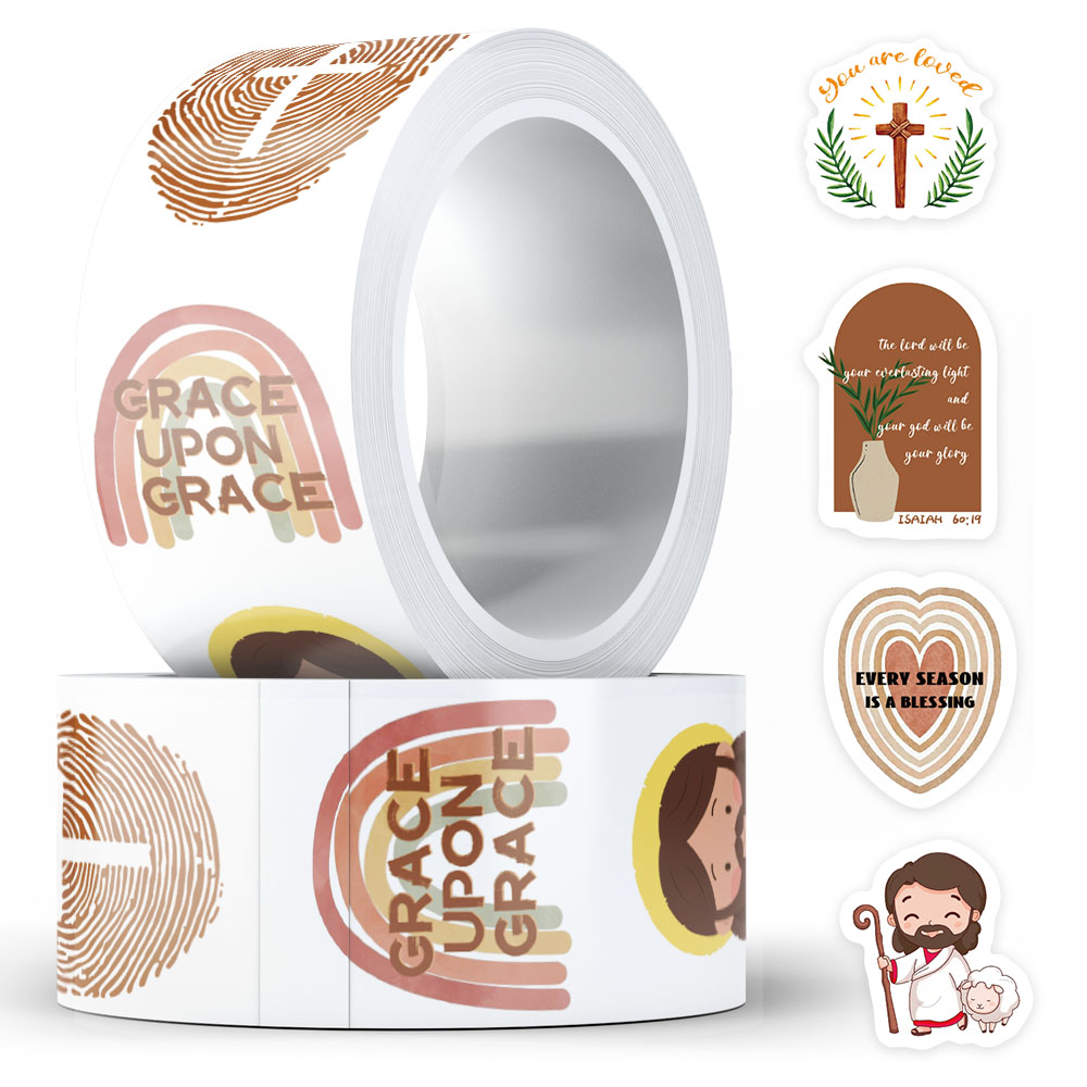 500pcs Jesus Bible Sticker For - Home Decor Wall Panels 评论和价格