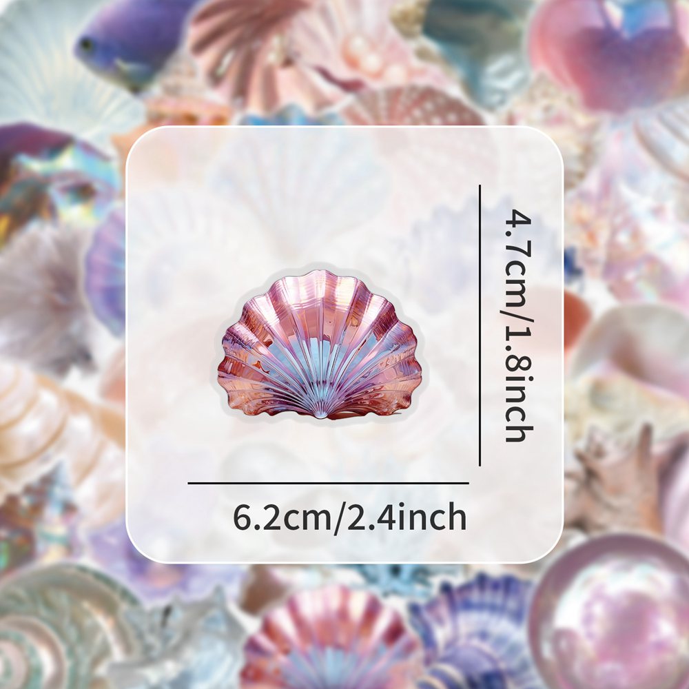 50pcs Cartoon Shell Graffiti S - Home Decor Wall Panels 评论和价格