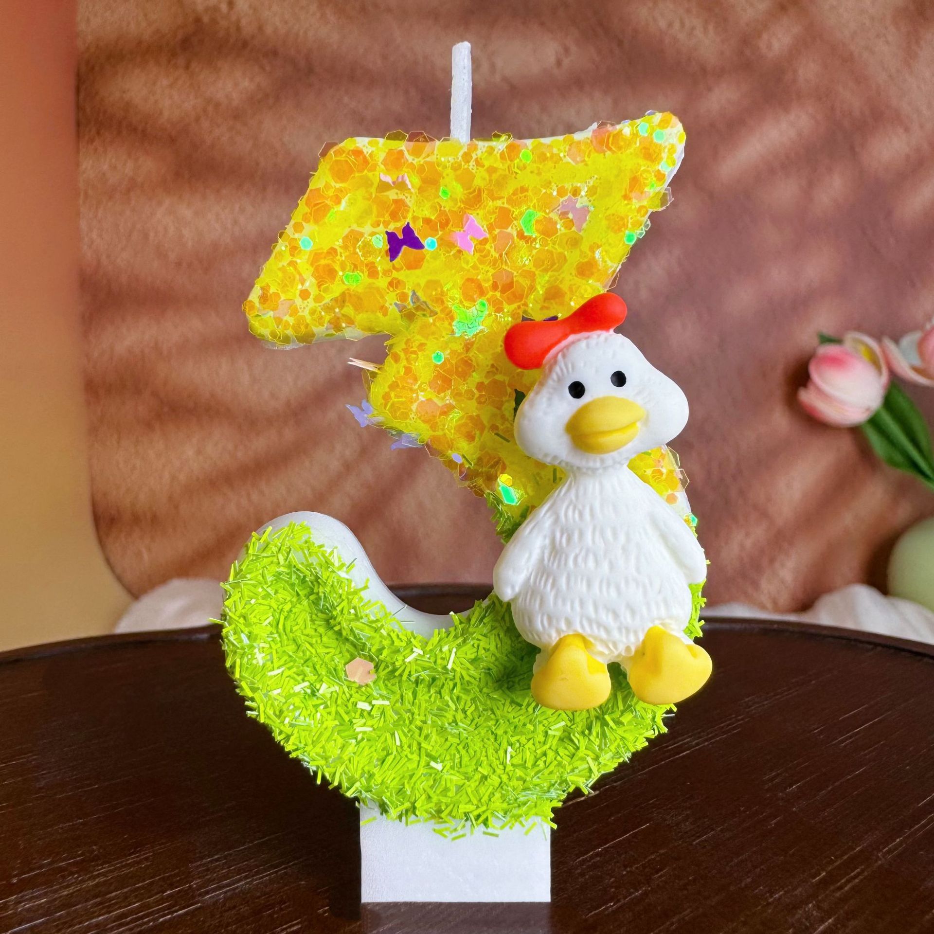 Yellow-green bow tie little wh - Home Decor White 评论和价格