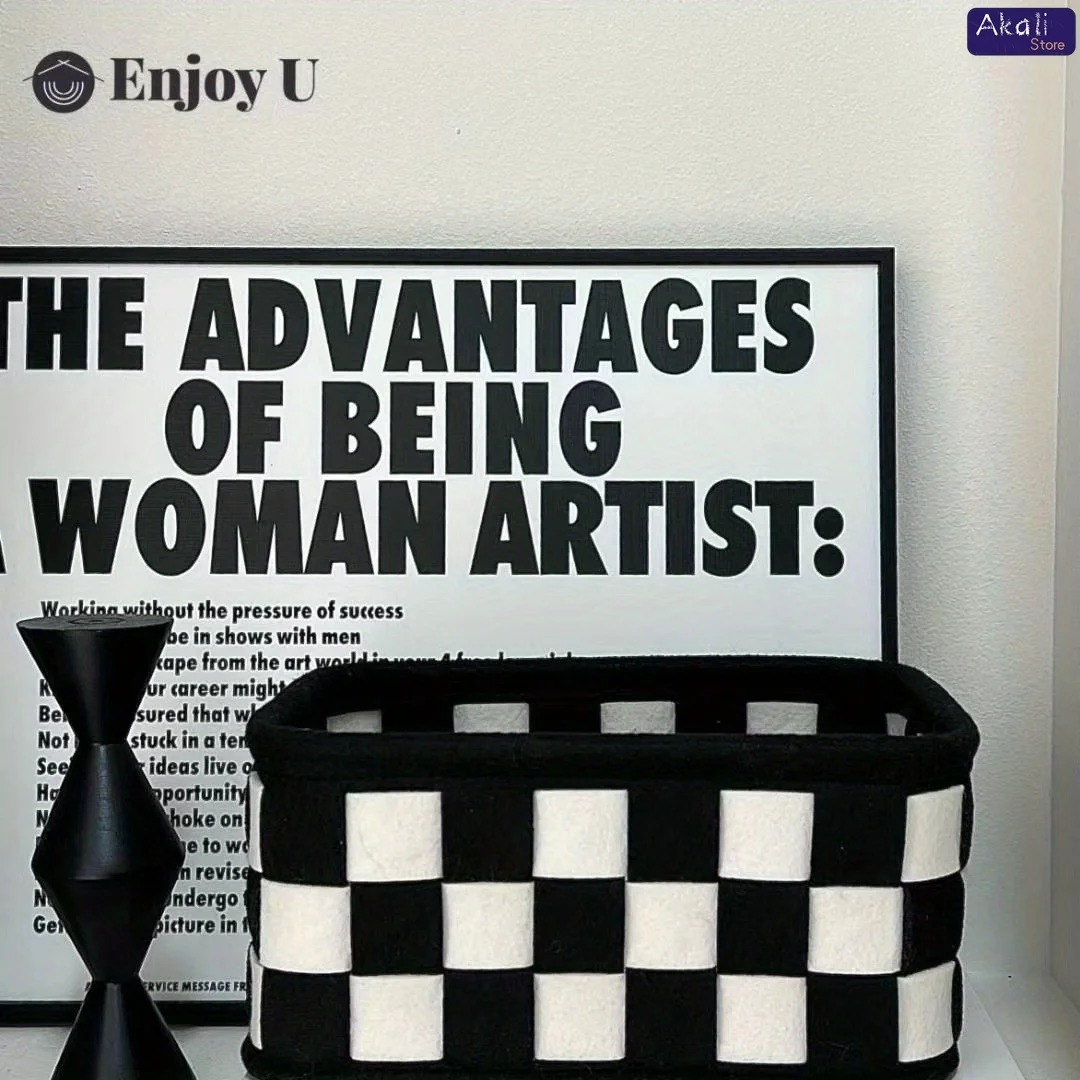 2026Black and White Checkered  - Home Decor White 评论和价格