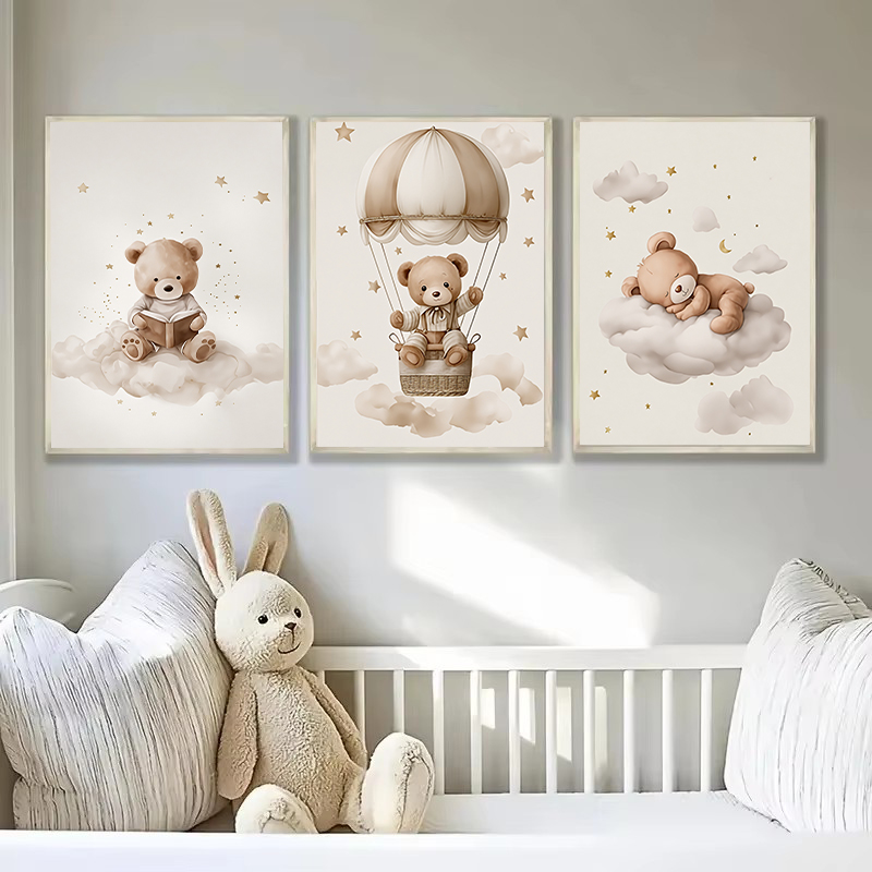 3pcs/set Bohemian Teddy Bear A - Home Decor Theme 评论和价格
