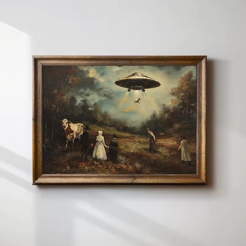 Vintage Surreal Funny Victoria - Victory Home Decor 评论和价格